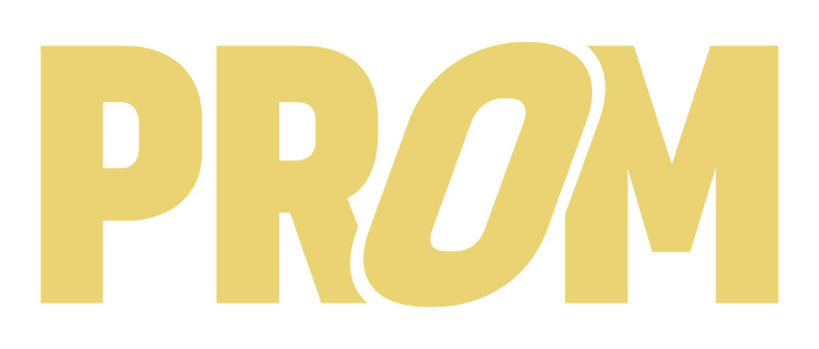 PROM Logo Yellow 4x